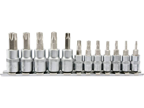 SET BITI TORX YATO YT-04332 CANELATE 12 BUC YATO - scule electrice si unelte profesionale - BricoMart