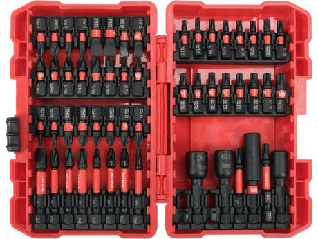 Set biti YATO YT - 04617 54 buc , oțel , hexagonal 1/4" YATO - scule electrice si unelte profesionale - BricoMart