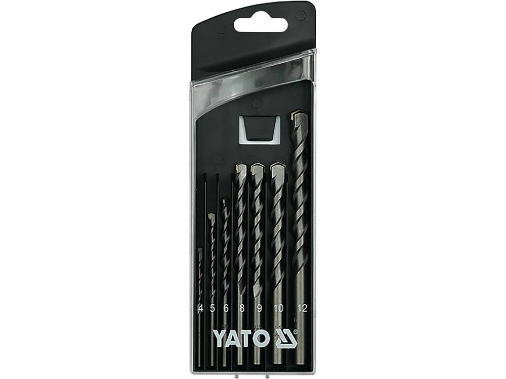 SET BURGHIE BETON, YATO YT-4390 7 BUC, 4-12MM YATO - scule electrice si unelte profesionale - BricoMart