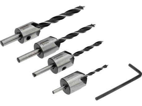 SET BURGHIE CU ZENCUITOR, 5 PIESE Sthor 22720 Sthor - scule electrice si unelte profesionale - BricoMart