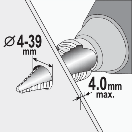 SET BURGHIE IN STHOR 22617 TREPTE, 4 BUC STHOR - scule electrice si unelte profesionale - BricoMart