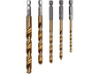 SET BURGHIE METAL, YATO YT-44700 TITAN, 1/4, 5 BUC YATO - scule electrice si unelte profesionale - BricoMart