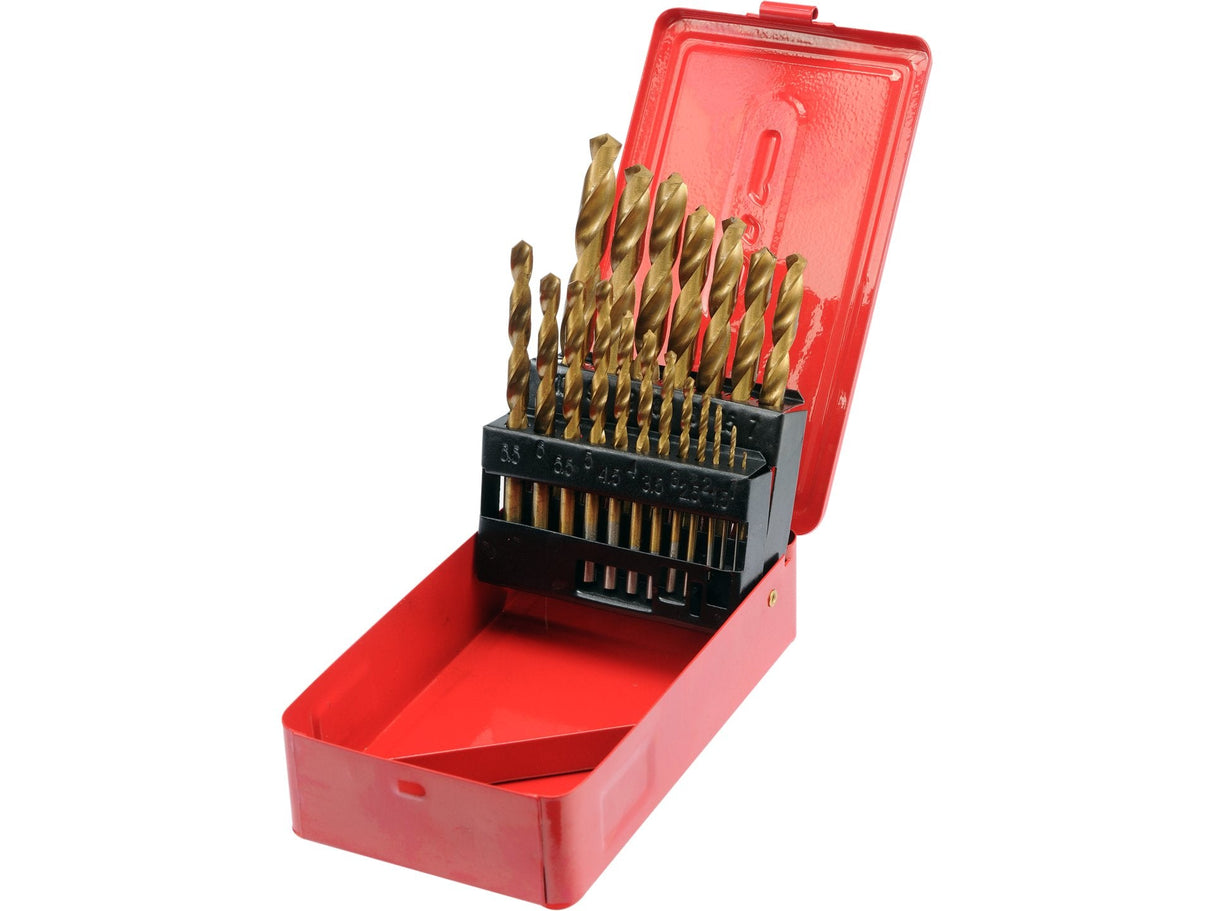 SET BURGHIE PENTRU STHOR 22330 METAL HSS - TITAN 1-10MM, 19 BUC STHOR - scule electrice si unelte profesionale - BricoMart