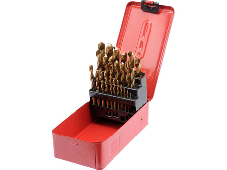 SET BURGHIE PENTRU STHOR 22340 METAL HSS - TITAN 1-13MM, 25 BUC STHOR - scule electrice si unelte profesionale - BricoMart