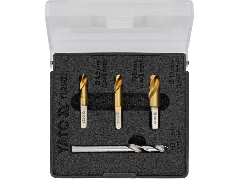 SET BURGHIE PENTRU YATO YT-28922 PUNCTE DE SUDURA, 4 PIESE YATO - scule electrice si unelte profesionale - BricoMart