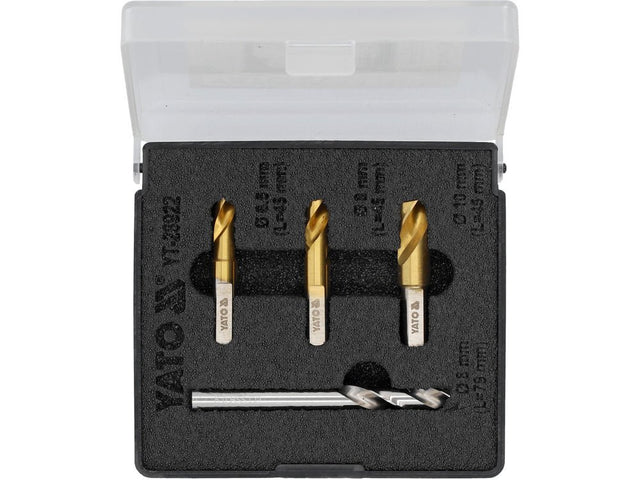 SET BURGHIE PENTRU YATO YT-28922 PUNCTE DE SUDURA, 4 PIESE YATO - scule electrice si unelte profesionale - BricoMart