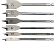 SET BURGHIE PLATE YATO YT-3258 PENTRU LEMN 10-25, 6 BUC YATO - scule electrice si unelte profesionale - BricoMart