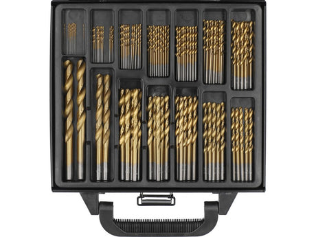 SET BURGHIE PT METAL 1 - 10MM, 99 BUC Yato YT - 44591 - 4.0 mm, 6.5 mm, 10.0 mm, rezistent Yato - scule electrice si unelte profesionale - BricoMart