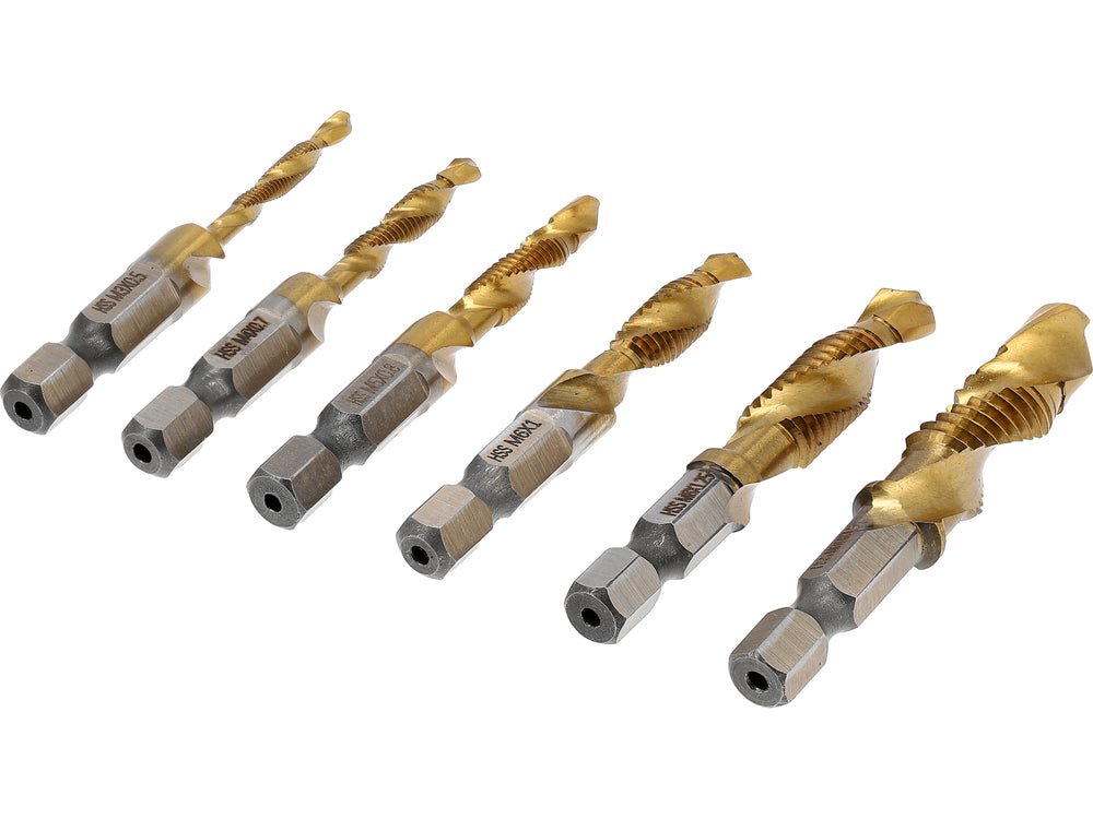 SET BURGHIE TAROD M3 - M10 6 BUC HEX Sthor 24200 Sthor - scule electrice si unelte profesionale - BricoMart