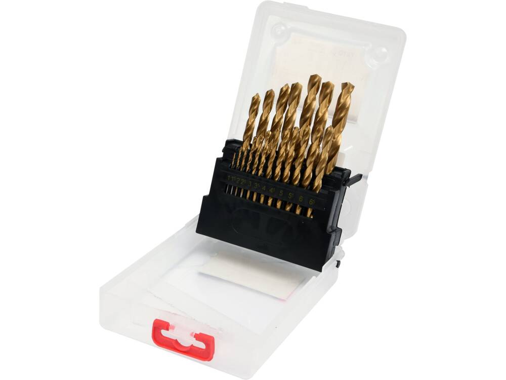 SET BURGHIE TITAN, YATO YT-44675 1-10MM, 19 BUC YATO - scule electrice si unelte profesionale - BricoMart