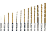 SET BURGIE PT METAL PRINDERE HEX, 13 BUC Sthor 21655 Sthor - scule electrice si unelte profesionale - BricoMart