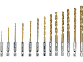 SET BURGIE PT METAL PRINDERE HEX, 13 BUC Sthor 21655 Sthor - scule electrice si unelte profesionale - BricoMart