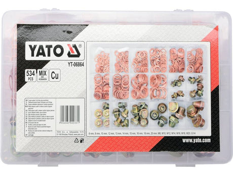 SET BUSOANE BAIE YATO YT-06864 DE ULEI, 534 BUC YATO - scule electrice si unelte profesionale - BricoMart