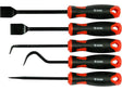 SET CARLIGE SI YATO YT-08422 RACLETE PENTRU EXTRAS GARNITURI, 5 PIESE YATO - scule electrice si unelte profesionale - BricoMart