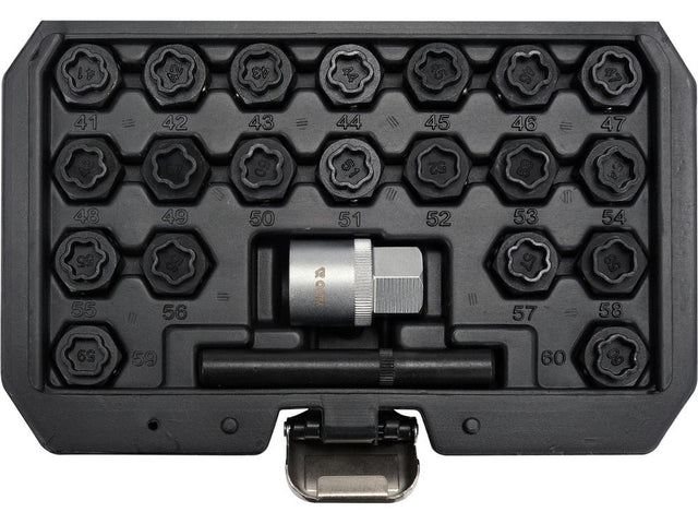 SET CHEI ANTIFURT YATO YT-060303 JANTE BMW, 22 PIESE YATO - scule electrice si unelte profesionale - BricoMart