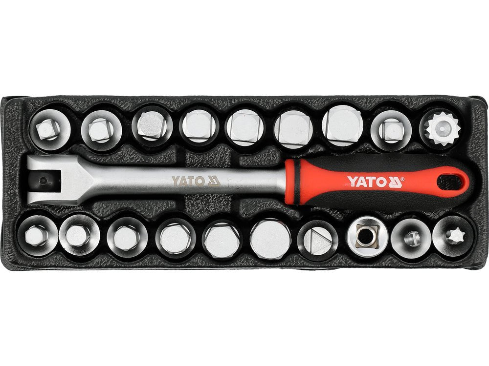 SET CHEI BUSON ULEI, 20 PIESE Yato YT - 05992 Yato - scule electrice si unelte profesionale - BricoMart