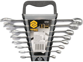 SET CHEI COMBINATE VOREL 51721 8 BUC, 6-19MM VOREL - scule electrice si unelte profesionale - BricoMart