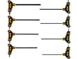 SET CHEI HEXAGONALE VOREL 56649 CU MANER, 8 PIESE VOREL - scule electrice si unelte profesionale - BricoMart