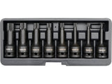 SET CHEI IMPACT, YATO YT-1069 8 BUC, M5-M18, 1/2, CRMO YATO - scule electrice si unelte profesionale - BricoMart