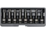 SET CHEI IMPACT, YATO YT-1069 8 BUC, M5-M18, 1/2, CRMO YATO - scule electrice si unelte profesionale - BricoMart