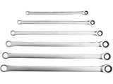 Set chei inelare lungi cu clichet 6 buc. YATO YT-50385 - imagine 3