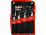 SET CHEI INELARE YATO YT-0143 SEMIDESCHISE, 4 BUC YATO - scule electrice si unelte profesionale - BricoMart
