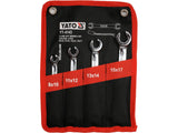 SET CHEI INELARE YATO YT-0143 SEMIDESCHISE, 4 BUC YATO - scule electrice si unelte profesionale - BricoMart