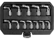 SET CHEI INELARE YATO YT-38550 SEMI-DESCHISE CU ADAPTOR 3/8, 12 PIESE YATO - scule electrice si unelte profesionale - BricoMart