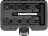 Set chei pentru busoane ulei plastic Yato YT - 05981 , otel CrV , 3/8" , 9BUC YATO - scule electrice si unelte profesionale - BricoMart