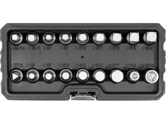 SET CHEI PENTRU YATO YT-05991 BUSON ULEI, 18 PIESE YATO - scule electrice si unelte profesionale - BricoMart