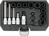 SET CHEI SITEM FRÂNARE 1/2" 3/8" Yato YT - 06812 Yato - scule electrice si unelte profesionale - BricoMart