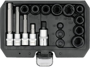 SET CHEI SITEM FRÂNARE 1/2" 3/8" Yato YT - 06812 Yato - scule electrice si unelte profesionale - BricoMart