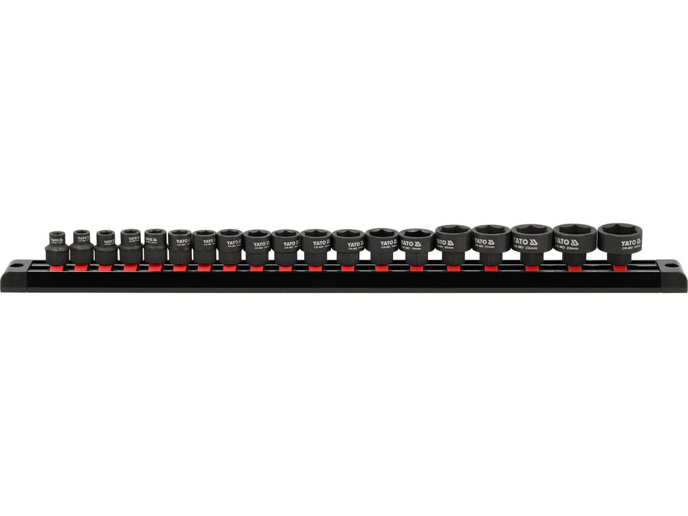 Set chei tubulare de impact scurte YATO YT-10249