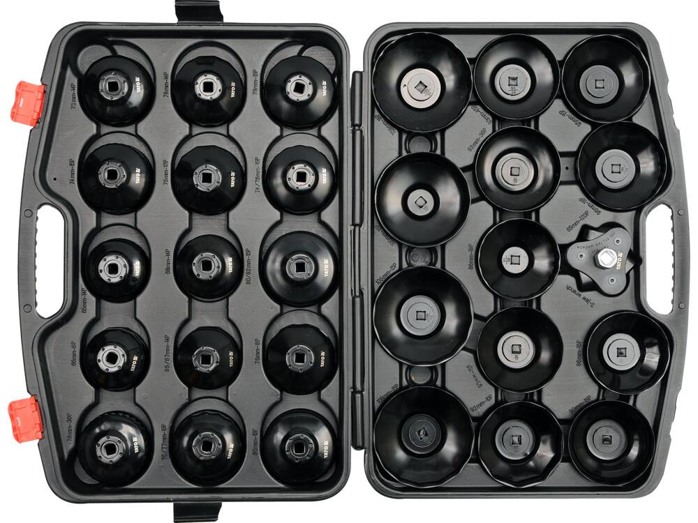 SET CHEI TUBULARE YATO YT-0596 PENTRU FILTRU ULEI, 30 BUC YATO - scule electrice si unelte profesionale - BricoMart
