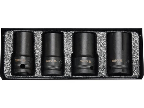 SET CHEI TUBULARE YATO YT-06030 PREZOANE STRICATE, ½”- 4 BUC YATO - scule electrice si unelte profesionale - BricoMart