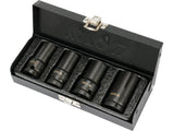 SET CHEI TUBULARE YATO YT-06030 PREZOANE STRICATE, ½”- 4 BUC YATO - scule electrice si unelte profesionale - BricoMart