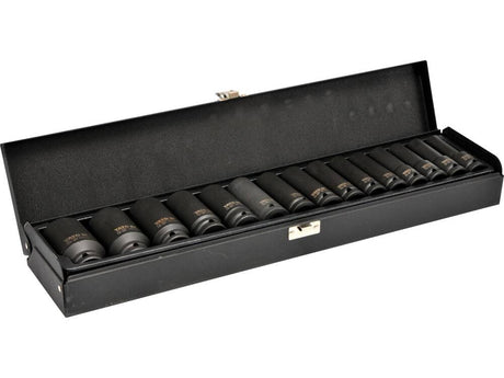 SET CHEI TUBULARE YATO YT-1055 ADANCI DE IMPACT, 15 BUC YATO - scule electrice si unelte profesionale - BricoMart