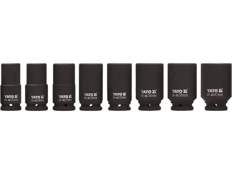 SET CHEI TUBULARE YATO YT-1155 DE IMPACT 22-41MM YATO - scule electrice si unelte profesionale - BricoMart