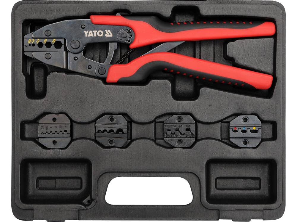 SET CLESTE SERTIZAT YATO YT-2245 CONECTORI 6BUC YATO - scule electrice si unelte profesionale - BricoMart