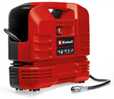 Set compresor Einhell TC - AC 190 OF, 1100 W, max. 8 bar, debit de aspiratie 190 L/min, turatie motor 15000 rpm, furtun de 3 metri, include set adaptor 3 piese, fara ulei Einhell - scule electrice si unelte profesionale - BricoMart