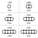 SET CONECTORI RAPIZI YATO YT-06869 AUTO, 424 BUC YATO - scule electrice si unelte profesionale - BricoMart