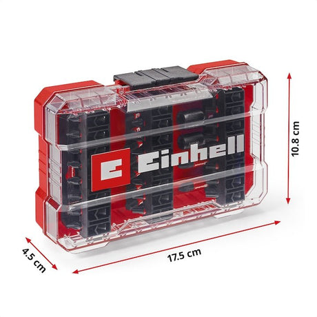 Set de 39 de biti de impact Einhell M-CASE, biti de 25 mm, biti de 50 mm, prize hexagonale, suport pentru biti de 60 mm cu cutie de depozitare Einhell - scule electrice si unelte profesionale - BricoMart