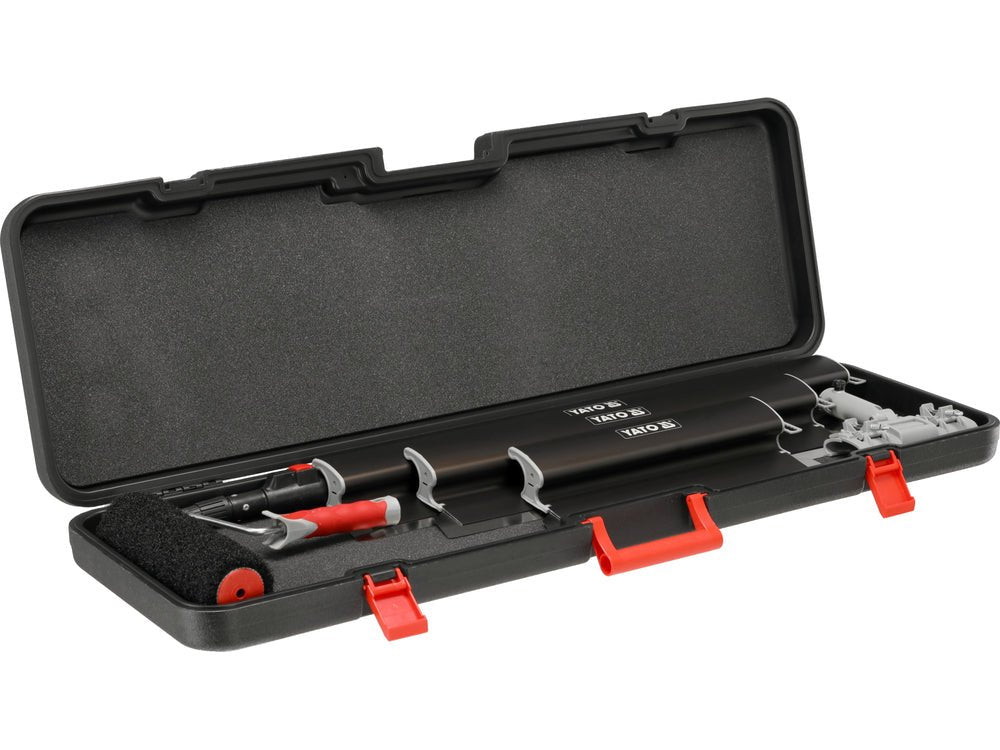 SET DE 6 gletiere ȘI LAME DIN ALUMINIU PENTRU TENCUIELI Yato YT - 52235 Yato - scule electrice si unelte profesionale - BricoMart