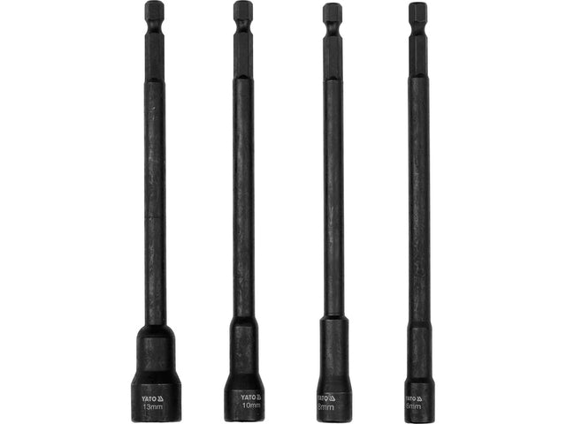 Set de adaptoare magnetice YATO YT-04642, 1/4", 150 mm, 4 bucäţi