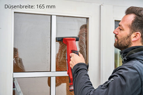 Set de duze original Einhell din 2 piese (accesorii potrivite pentru curatator geamuri fara cablu BRILLIANTO, 1x duza aspirare lata de 165 mm si 1x duza aspirare late de 350 mm, curatare fara urme) Einhell - scule electrice si unelte profesionale - BricoMart