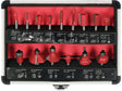 SET DE FREZE YATO YT-68007 PT. LEMN 15 BUC YATO - scule electrice si unelte profesionale - BricoMart