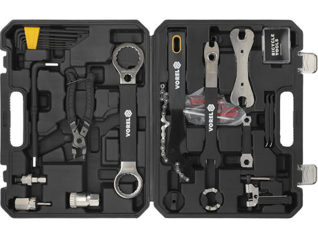 SET DE SCULE PENTRU BICICLETA, 30 PIESE Vorel 58770 Vorel - scule electrice si unelte profesionale - BricoMart