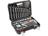SET DE SCULE YATO YT-38781 1/4 SI 1/2, 77 PIESE YATO - scule electrice si unelte profesionale - BricoMart