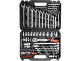 SET DE SCULE YATO YT-38781 1/4 SI 1/2, 77 PIESE YATO - scule electrice si unelte profesionale - BricoMart