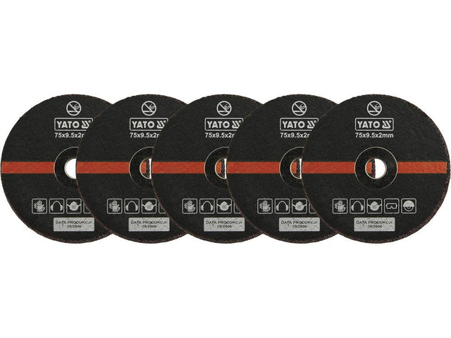 SET DISCURI TAIAT YATO YT-0994 METAL, 75MM YATO - scule electrice si unelte profesionale - BricoMart